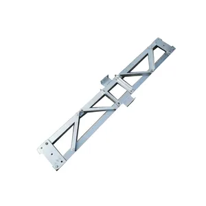 Galvanized Steel Cross Arm 11KV 33KV Factory Price Electrical Pole Cross Arm