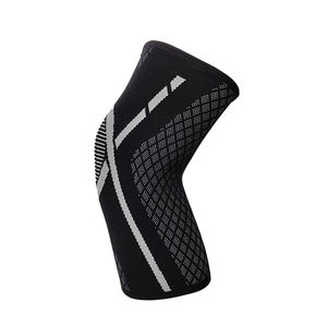 ปลอกรัดเข่าแบบถักผ้าไนลอนนีโอพรีนสำหรับเล่นกีฬาผู้ใหญ่ปลอกรัดพยุงเข่าสำหรับใส่เล่นกีฬาวิ่งบาสเก็ตบอล - Product Image 5