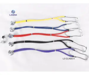 LANNX L3 클래스 II 공장 직접 판매 듀얼 튜브 컬러 청진기 스프라지 랩 포트 듀얼 헤드 알루미늄 합금 청진기
