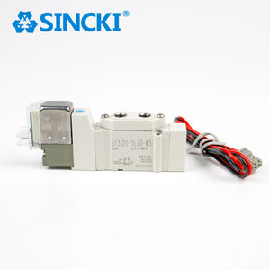 SMC SY-serie magneetventiel pneumatische onderdelen voor machines, smeermiddel, werkmedium lucht-SY3120 SY5120 SY7120-4LZD/5LZD/6LZD - Product Image 5