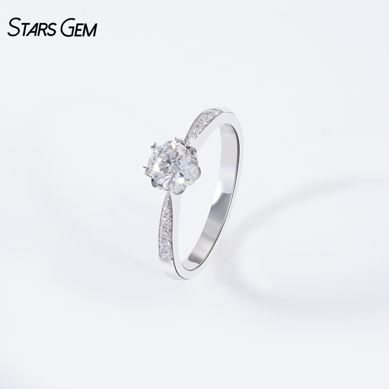 18K White Gold