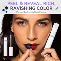 Gloss à lèvres liquide vegan imperméable de haute qualité, teinte à lèvres peel-off avec certification HALAL et CE