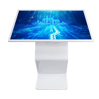 Kiosco de Información con Pantalla Táctil Todo en Uno de 43 Pulgadas, Color Blanco, Android 11.0/12.0, para Ferias Comerciales y Exposiciones