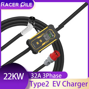 Nouveau <span class=keywords><strong>chargeur</strong></span> de voiture électrique portable Wufen 3 phases 32A 22KW Type 2 avec câble de charge de 5 m pour <span class=keywords><strong>MG4</strong></span>/MG5/Kia/Hyundai - Product Image 6