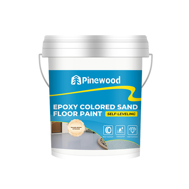 Industrial Epoxy Heavy Duty Oil-Based Floor Coating Anti-Skid Wear Resistant Brush Application Single Component Weather