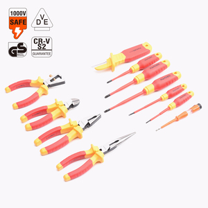 Harden sửa chữa plier Tool Kit 11 cái kìm cách điện dao Tester cách điện công cụ thiết lập - Product Image 2