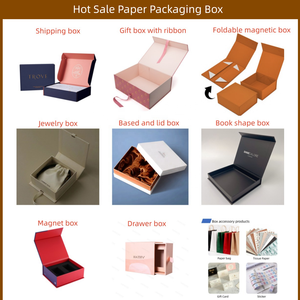 Tùy chỉnh sang trọng carton Hộp Quà Tặng vận chuyển Hộp May mặc cho bao bì ăn mặc đồ lót áo sơ mi các tông sóng hộp bưu phẩm - Product Image 6