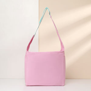 Bolsas de Compras de Lona de Algodón Reciclado Ecológicas Personalizadas con Bolsillo para Mujer - Product Image 1