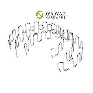 Yanyang Fabriek Verkoop Bekleding Staaldraad 3.8Mm Meubelveren Voor Sofa Zitkussen Zigzagveer