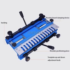 Gabarit en queue d'aronde tenonneuse en queue d'aronde machine dégauchisseuse à bois - Product Image 2