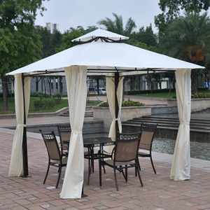 Nouvelle conception de gazebo de jardin en aluminium et polyester avec montage facile pour une utilisation en extérieur SZC-8798 Tenda Gazebo SZC-8798 - Product Image 2