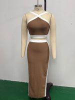 Robe longue moulante d'été pour femme à bretelles croisées, élégante, haut de gamme, col licou, style sophistiqué et noble, bandage de luxe