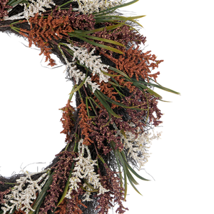 12"14"18"22"26" Autumn Grass <b>Wreaths</b> with Wheat Ears Plastic Artificial Vine Bulk Purchase of High Grade <b>Wreaths</b> - Product Image 2