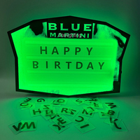 Présentoir de bouteilles de champagne lumineux LED personnalisé avec logo, panneau lumineux coloré VIP pour discothèque et lounge