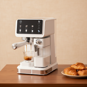 Cafetera Espresso para Uso Doméstico con Espumador de Leche Automático de Alta Presión y Pantalla a Color Inteligente - Product Image 1