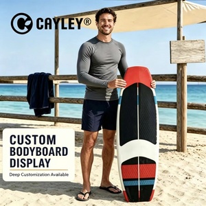 Bodyboard Durevole, Tavola da Surf ad Alta Trazione per Adolescenti e Adulti, Attività di Surf in Acqua al Mare - Product Image 1