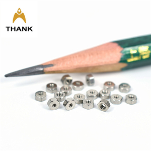 SS304 Thép Không Gỉ Mini Micro <span class=keywords><strong>Nut</strong></span> M1.0 M1.2 <span class=keywords><strong>M1.4</strong></span> M1.6 Hex Miniature Nuts - Product Image 2