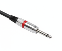 Câble de microphone professionnel en PVC, paire torsadée stéréo/TRS mâle-mâle, fil blindé tressé