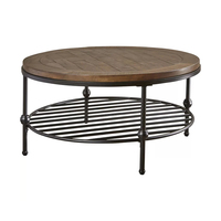Table basse détachable en bois massif de style moderne contemporain de haute qualité pour le salon