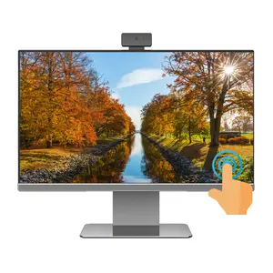 Touch Screen Core I3 I5 I7 Pre Built Gaming Pc Desktop Pc Video Editing Computer All-in-one All In 1 Computers