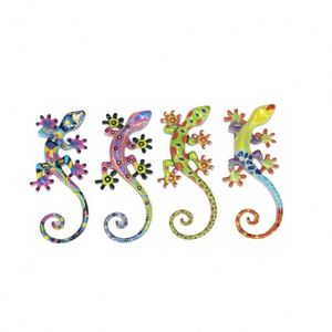 Decoraciones de Pared Creativas y Coloridas con Diseño de Gecko 3D, Adornos de Lagarto Huecos en Resina para Refrigerador y Atracciones Turísticas - Product Image 2