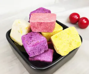 添加芒果/草莓/桃子/火龙果冻干酸奶