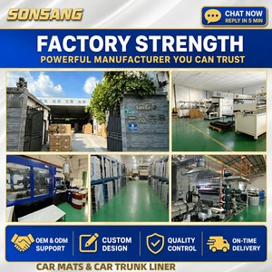OEM ODM Logo personnalisé Usine SONSANG Ensemble complet de tapis de voiture antidérapants faciles à nettoyer et imperméables pour Chevrolet Trax Tapis de sol de voiture en TPE - Product Image 5