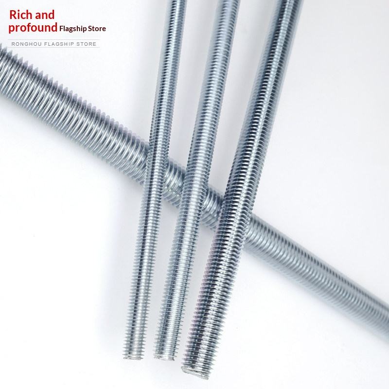 Galvanized Full Threaded Screw 8.8 Grade Carbon Steel Wire Rod M12 ...