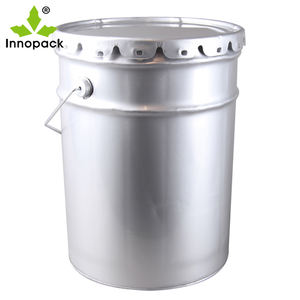 Cubo redondo de metal de 25L con tapa de bloqueo de anillo Tambor de estaño para agua y gasolina Capacidad de 20L - Product Image 2
