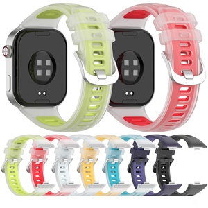 <span class=keywords><strong>Bracelet</strong></span> en silicone transparent souple pour Xiaomi <span class=keywords><strong>Mi</strong></span> Band 8 Pro 9 Pro 10 Pro Redmi Watch 4 5 6 - Product Image 2