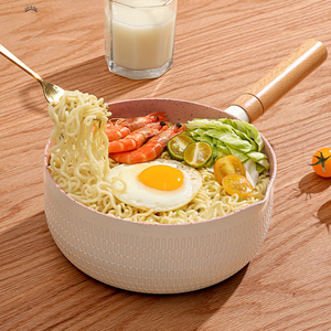 Casserole <span class=keywords><strong>japonaise</strong></span> <span class=keywords><strong>en</strong></span> aluminium antiadhésive pour lait, soupes et bouillons – Ustensile de cuisine très prisé - Product Image 6