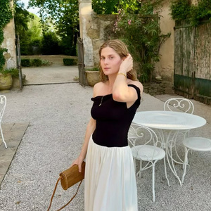 Vestido <span class=keywords><strong>de</strong></span> Verano Elegante, Casual, para Uso Diario, a la Moda, con Hombros Descubiertos, Sexy, con Efecto Push-Up, Transpirable, <span class=keywords><strong>de</strong></span> Marca <span class=keywords><strong>Privada</strong></span>, para Mujer, en Tendencia - Product Image 1