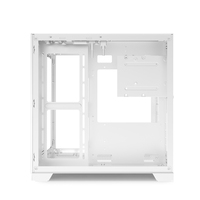 Boîtier d'ordinateur personnalisé en gros AntarcChill avec panneau en verre, tours et boîtiers Micro ATX, boîtier d'ordinateur de jeu PC de bureau en métal blanc