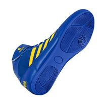 Chaussures de lutte et de boxe montantes antidérapantes résistantes à l'usure avec semelle extérieure en TPR, plusieurs tailles disponibles pour l'entraînement en académie - Vente en gros directe usine