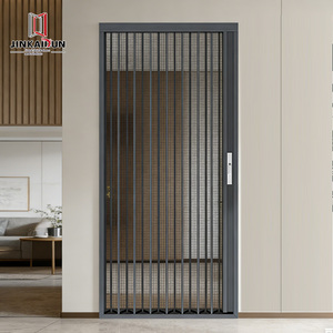 Puerta Plegable Antimosquitos de Malla de Acero Inoxidable Moderna Jin Gang para Gatos, Perros y Ratas con Cerradura y Pantalla - Product Image 1