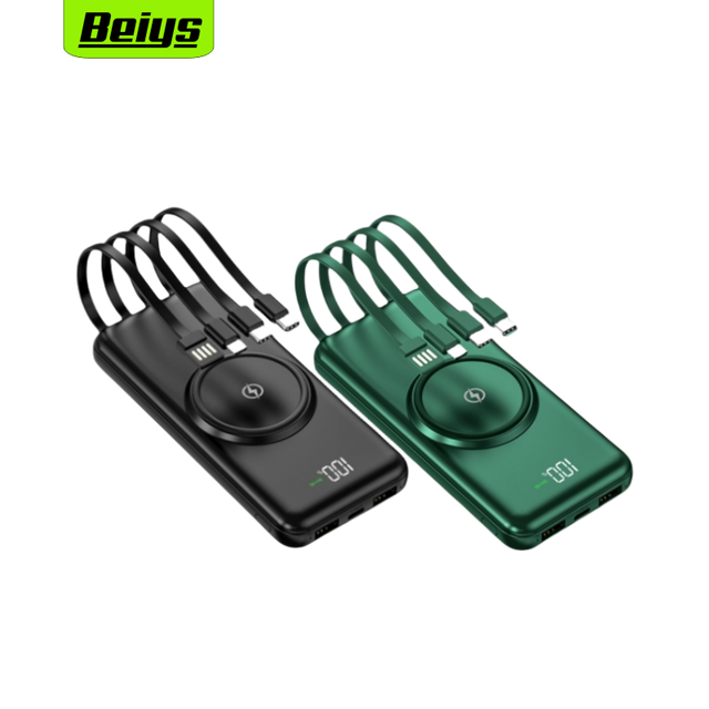 2024 New Arrivals of Wireless Fast Charging 10000mah Power Bank, Smartphone 10000mah, Portable Wireless Power Bank