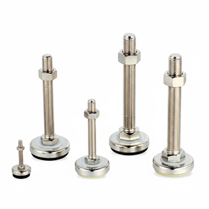 AUTOCFT Série A-VUS-8 Formes légères et vibrantes Pied de nivellement 8pcs en acier inoxydable - Product Image 1