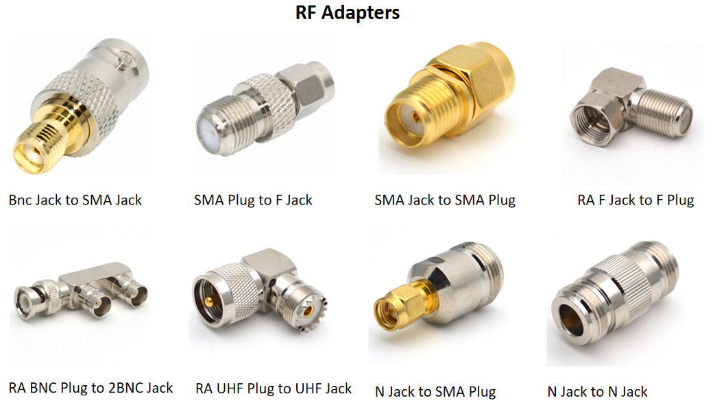 BNC Female Bulkhead Female to Female BNC Adapter