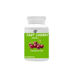 Cápsulas de Extracto de Cereza Ácida OEM/ODM, Sin Gluten, Sin Modificación Genética, Suplemento Herbal Tradicional, Cápsulas de Cereza - Product Image 1