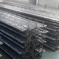 Dalle de plancher en acier galvanisé avec treillis-Tôle de terrasse en métal pour support structurel