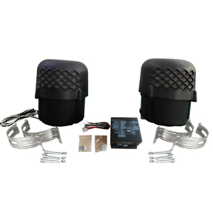 Sirena de Alarma de 100W con Dos Altavoces, Amplificador, Subwoofer de Baja Frecuencia, Diseño de Woofer Tipo Martillo Neumático para Sistemas de Alerta - Product Image 1