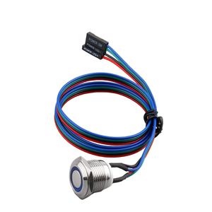 Feu indicateur de tableau de bord LED 220V, étanche IP65, pour clignotant de voiture, voyant d'alarme, faisceau de route, avec câble métallique de 300mm - Product Image 3