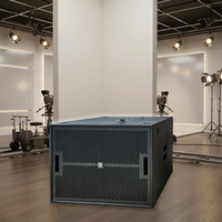 Haut-parleur colonne LS3 18 pouces à basses ultra-élevées 600W Mono 8 Ohm avec boîtier en bois LW118D, réponse en fréquence 38Hz-300Hz, garantie 3 ans