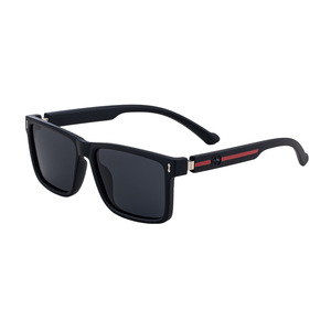 Lunettes de soleil polarisées carrées pour hommes Zx-8949P, monture noire, verres TAC, protection UV400, pour la conduite en extérieur, type 3 - Product Image 2