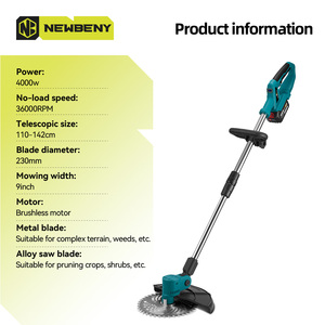 <span class=keywords><strong>Tondeuse</strong></span> à gazon <span class=keywords><strong>électrique</strong></span> Newbeny 4000w pour la coupe de l'herbe, <span class=keywords><strong>batterie</strong></span> Li-ion 20000mah, <span class=keywords><strong>tondeuse</strong></span> sans fil, outil de jardin pour <span class=keywords><strong>batterie</strong></span> <span class=keywords><strong>Makita</strong></span> 18v - Product Image 3