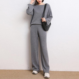 Le donne 2024 nuovi arrivi Plus, taglia estate Casual adulti tinta unita con cuciture normali pantaloni t-shirt set 2 pezzi/ - Product Image 3