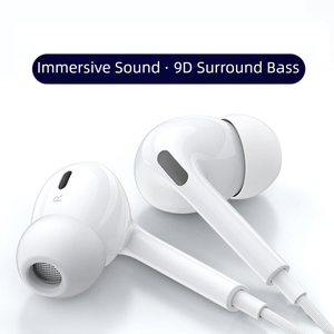 Audífonos Intrauditivos con Cable, Baja Distorsión, Sonido Estéreo, Puerto de 3.5mm, Aislamiento de Ruido, Sonido Envolvente para Juegos y Películas - Product Image 4