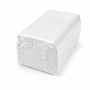 Serviettes en papier blanches 2 plis, mini pliées, jetables, pour la maison et les anniversaires, boîte de mouchoirs - Product Image 1