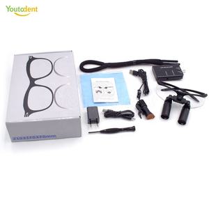 6X Tandheelkundige Loepen Met 5W Licht 400-600mm Binoculaire Tandheelkundige Chirurgische Loepen Hoge Kwaliteit Tandheelkundige Kliniek Gereedschap en Tandartsapparatuur - Product Image 1