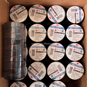 Cinta Aislante Eléctrica de Vinilo 3M <span class=keywords><strong>Temflex</strong></span> 160, Uso General, Retardante de Llama, PVC, Impermeable, Resistente a los Rayos UV, Autoadhesiva - Product Image 3